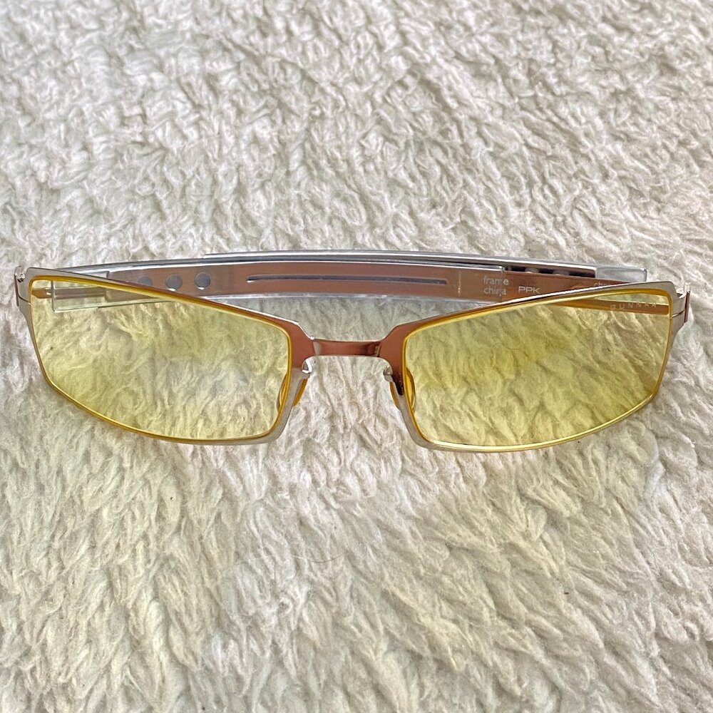 GUNNAR Anti-Blue Light Gaming Glasses Mercury Frame Amber Lens